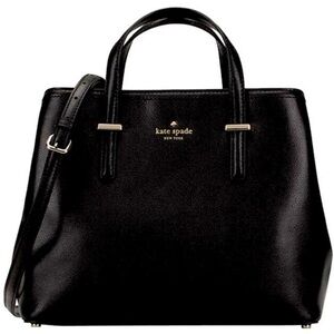 KATE SPADE  Purse Evangelie Patterson Drive Satchel Crossbody Tote handbag Black